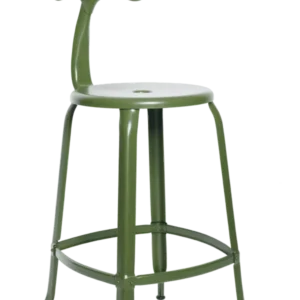 Chaises Nicolle steel höjd 65 cm Metal