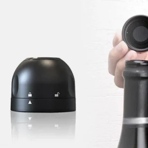 Champagne- och vinkork 1-, 2- eller fyra-pack Black