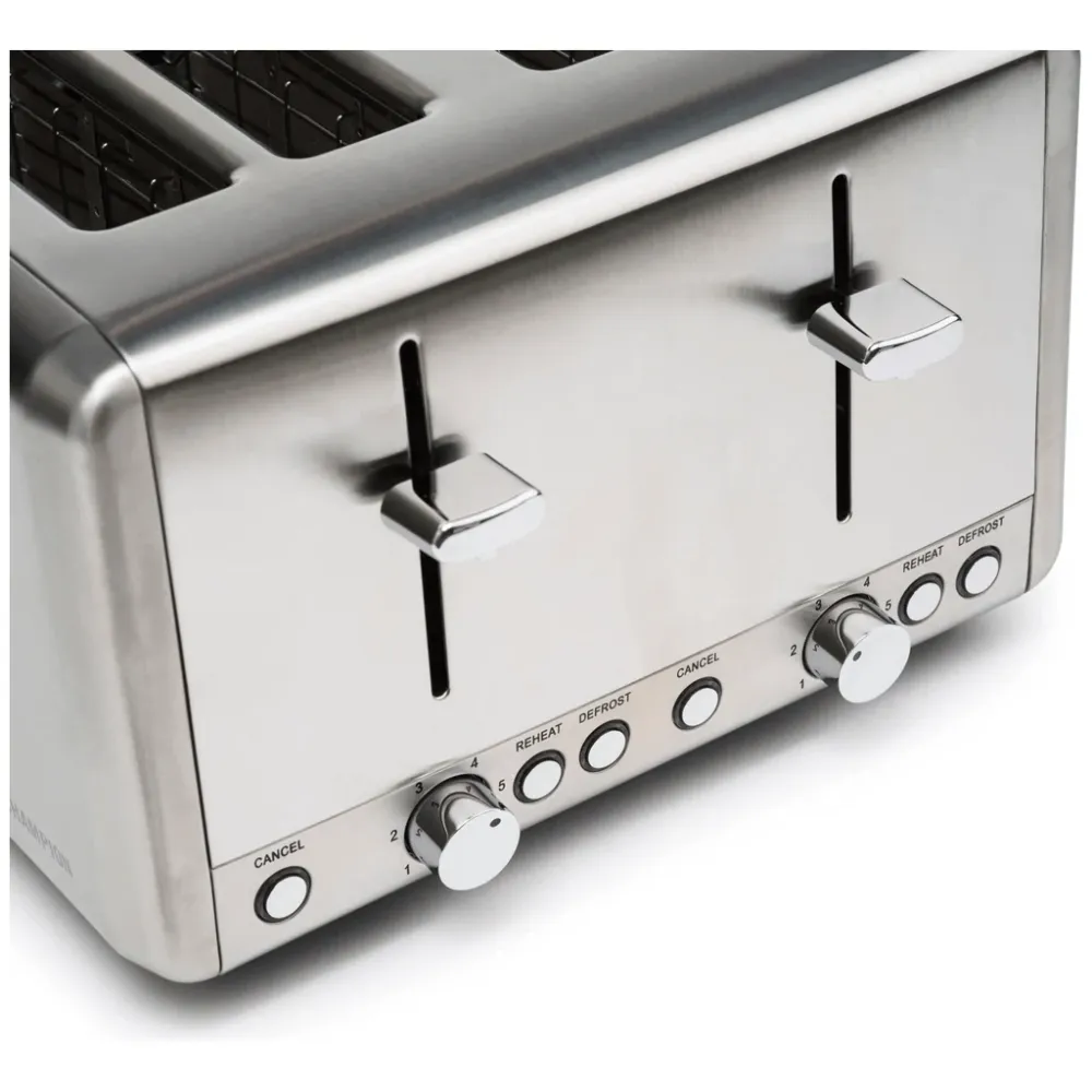 Champion Brödrost 4 Skivor 1000W BR420 Rostfri