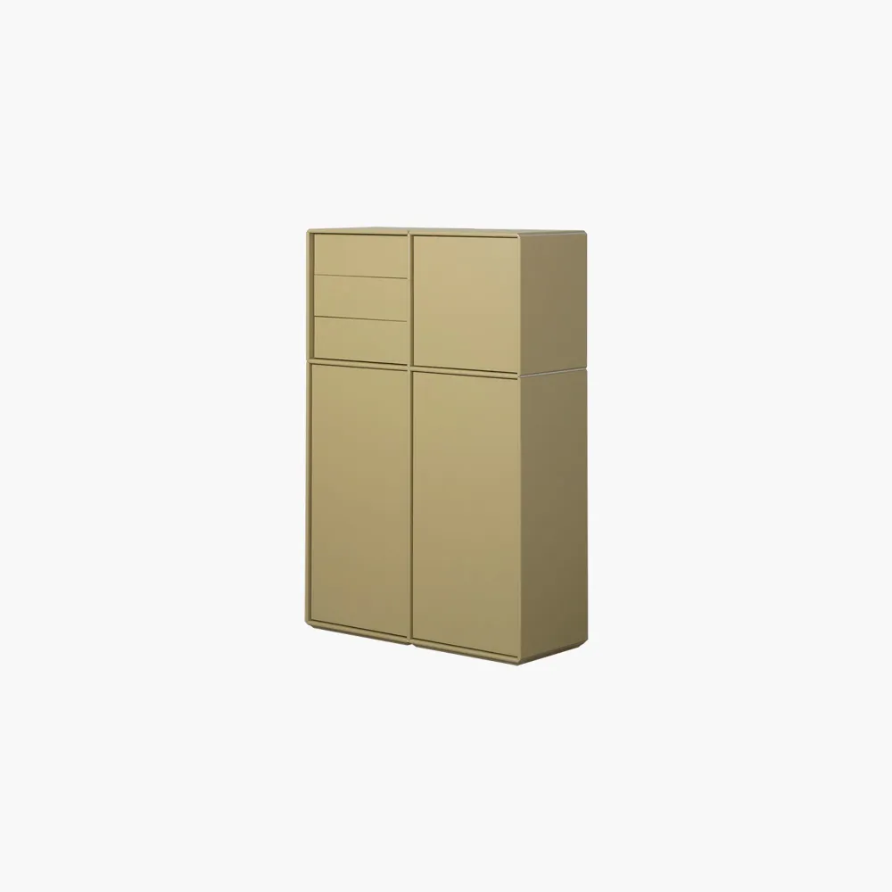 Chicago Quadrant-skåp Oliv | Variable Speed | Overload Protection