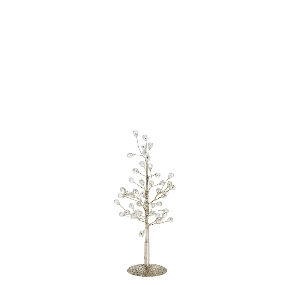 Crysilia dekoration H22 cm. ljust guld