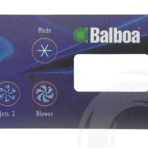 Display etikett Balboa ML551 2 pump + Blower