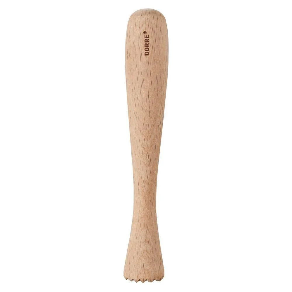 Dorre Mag Muddlare Trä Brushed Nickel