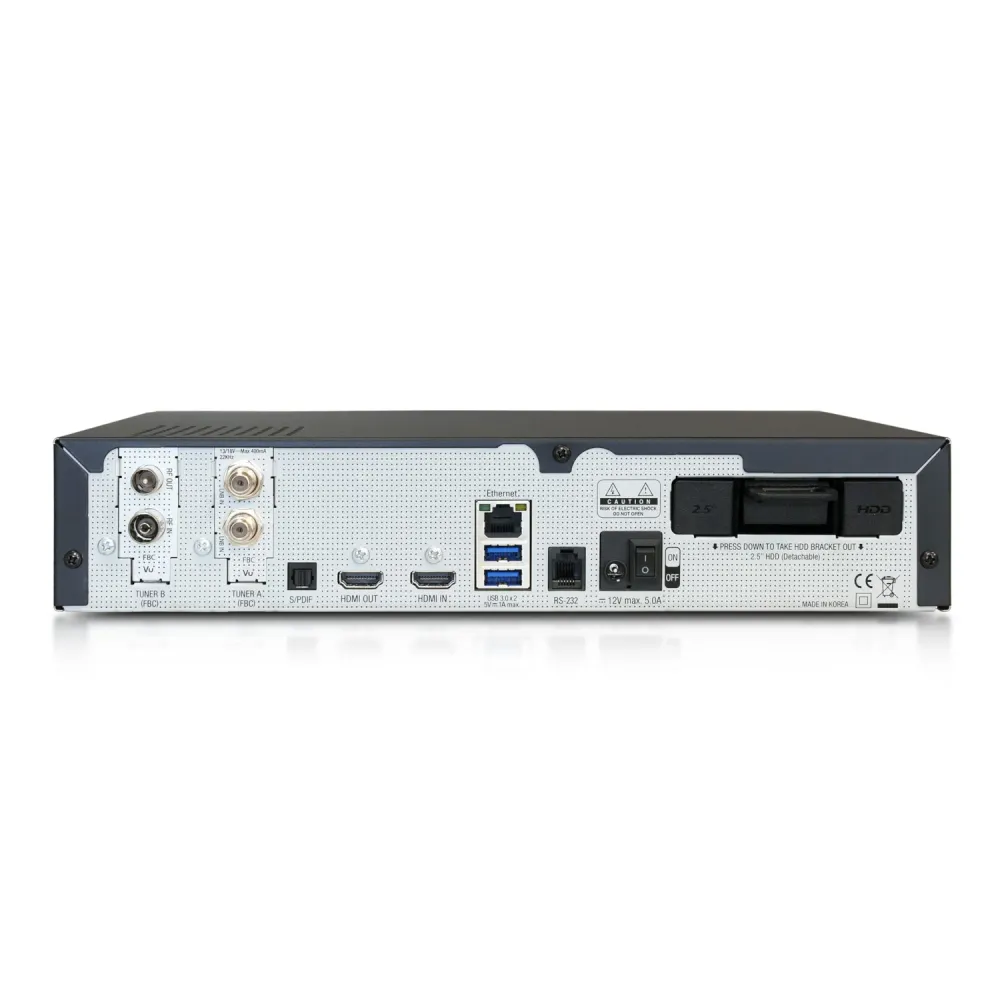 VU+ DUO 4K SE (1x Dual FBC S2X + 1x FBC C Tuner) / VU+ DUO 4K SE FBC S2X+C Kit Accessories