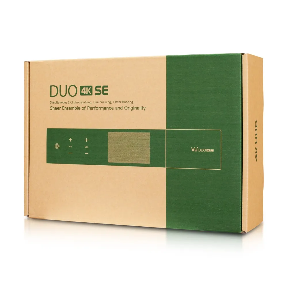 VU+ DUO 4K SE (1x Dual FBC S2X + 1x FBC C Tuner) / VU+ DUO 4K SE FBC S2X+C Kit Accessories