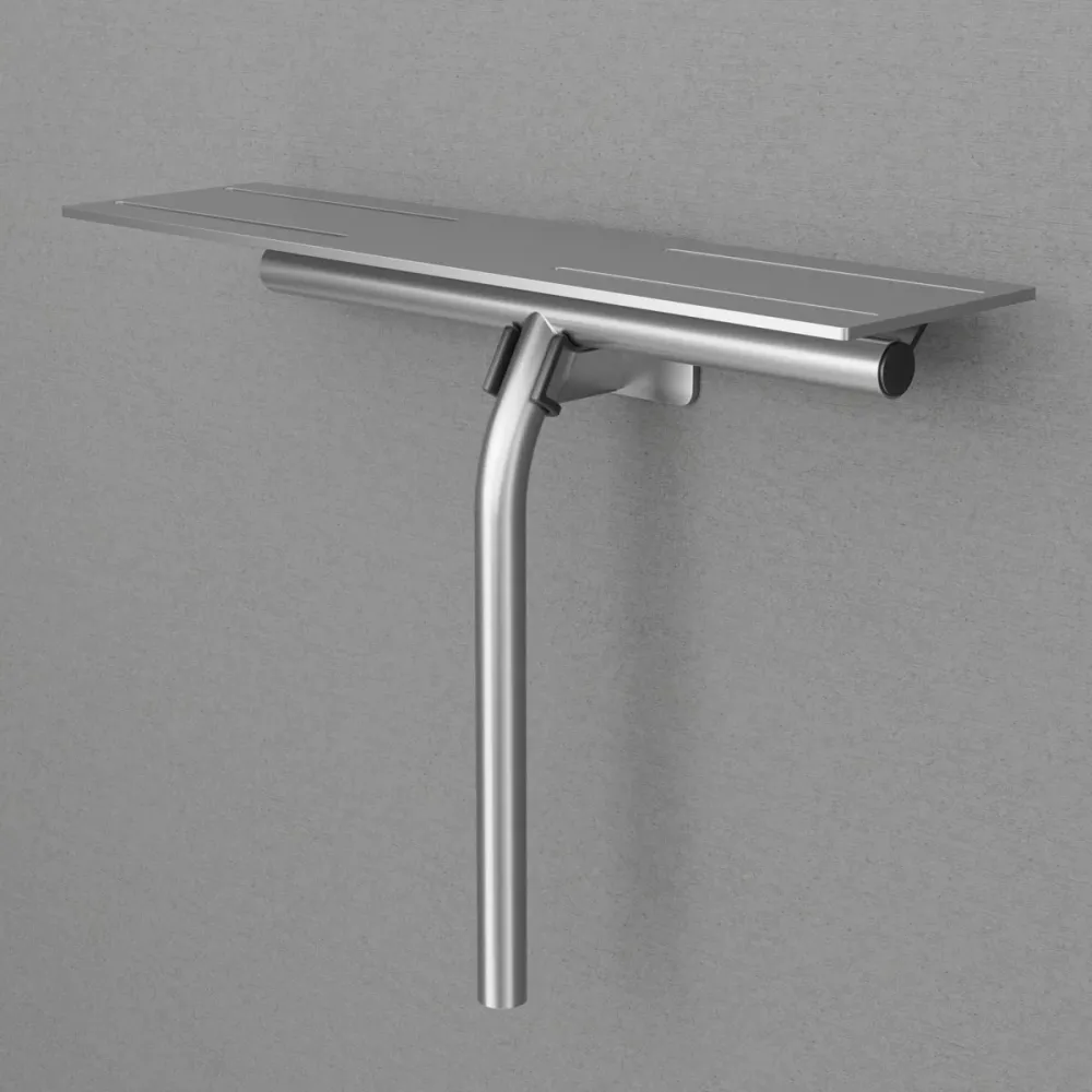 Duschhylla Scandtap Härdad Style Med Duschskrapa Svart