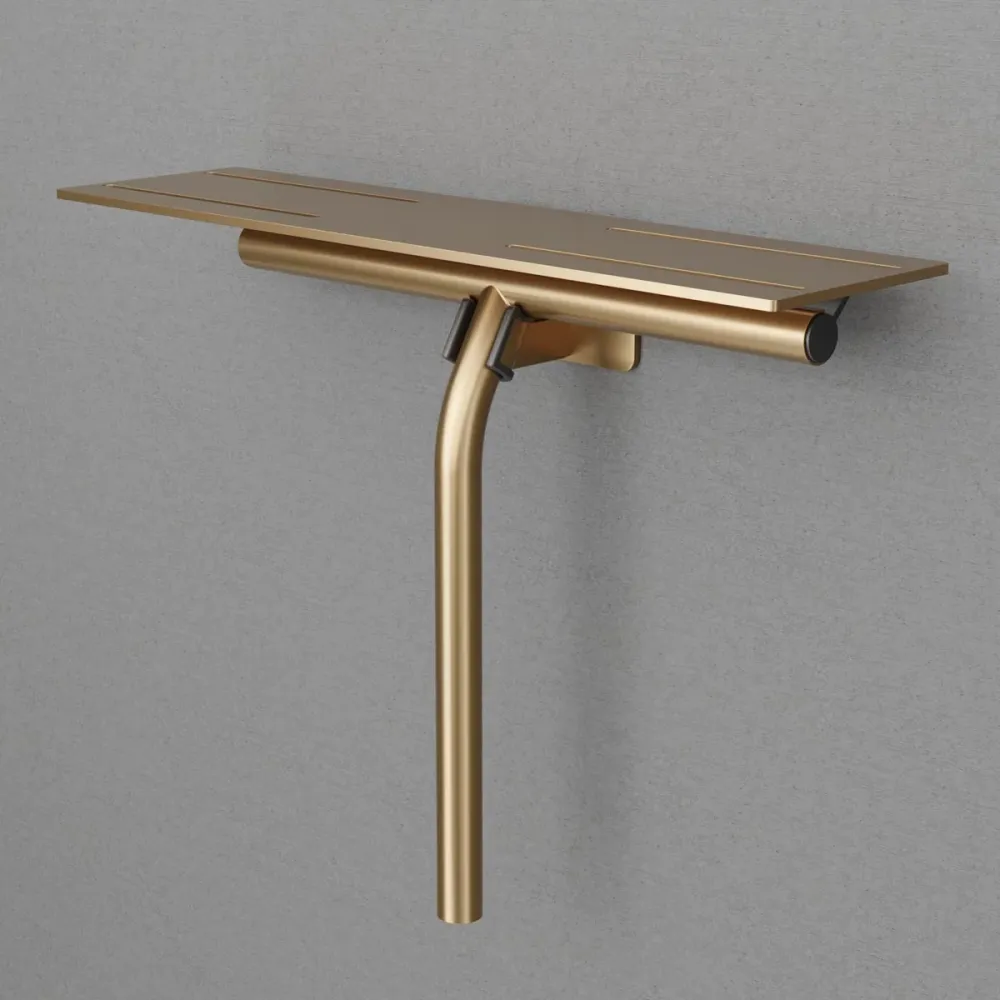 Duschhylla Scandtap Härdad Style Med Duschskrapa Svart