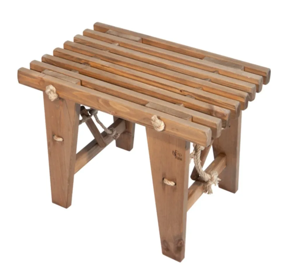 Ecobench 60 cm Oljad Furu Brun