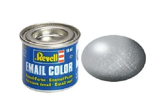 Emalj 14 Ml. Quicksilver Metallic