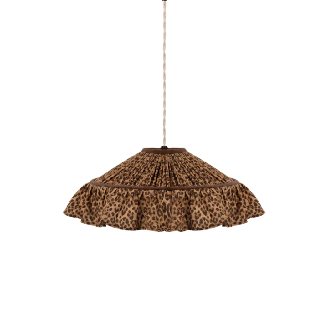 Ergonomisk design Anna+Nina Leopard Frill Lamp