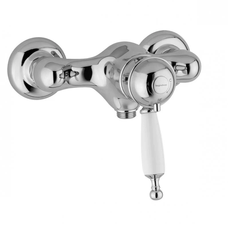 Ergonomisk design Oxford duschblandare termostat krom