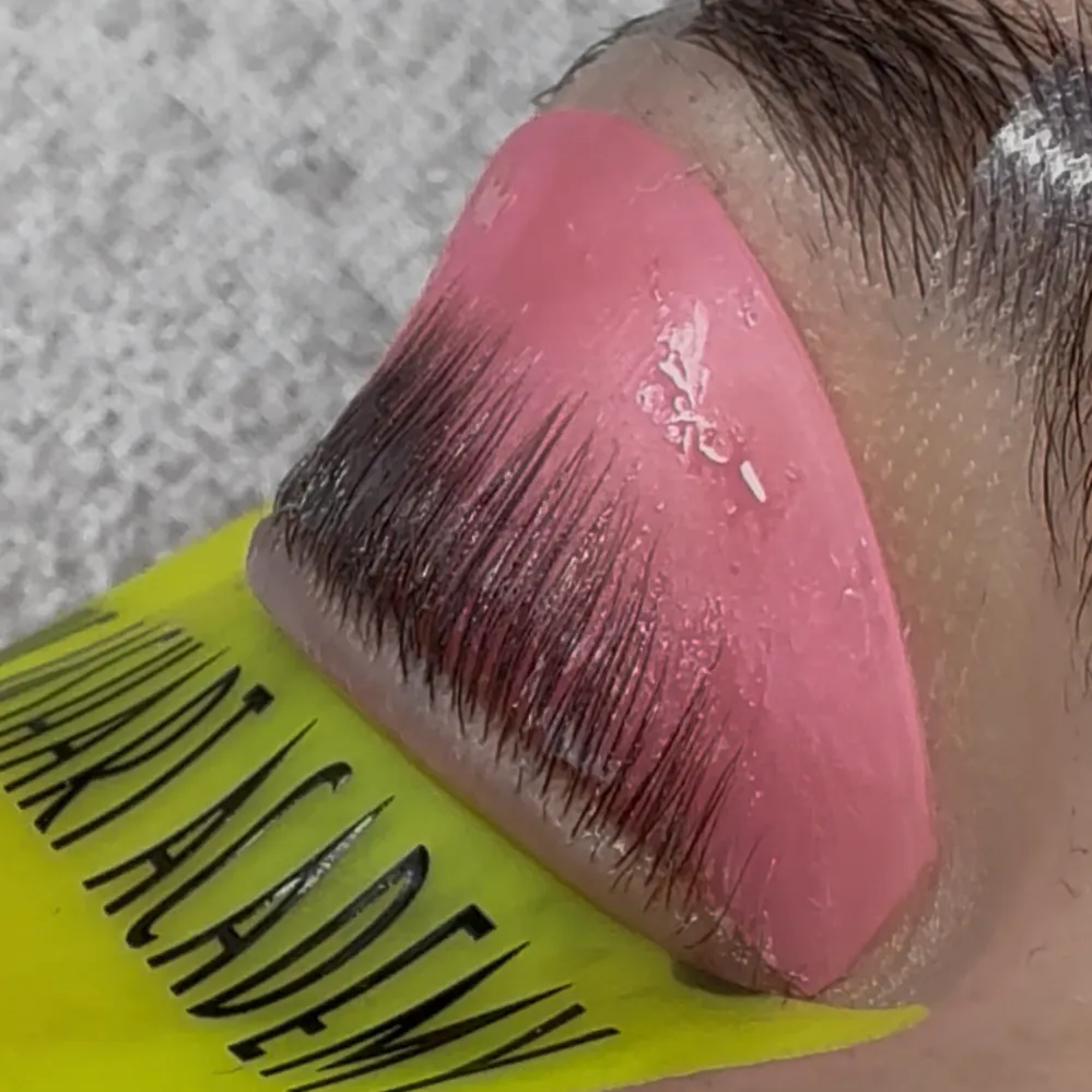 Ergonomisk design Pink Gummy korean lash lift spolar