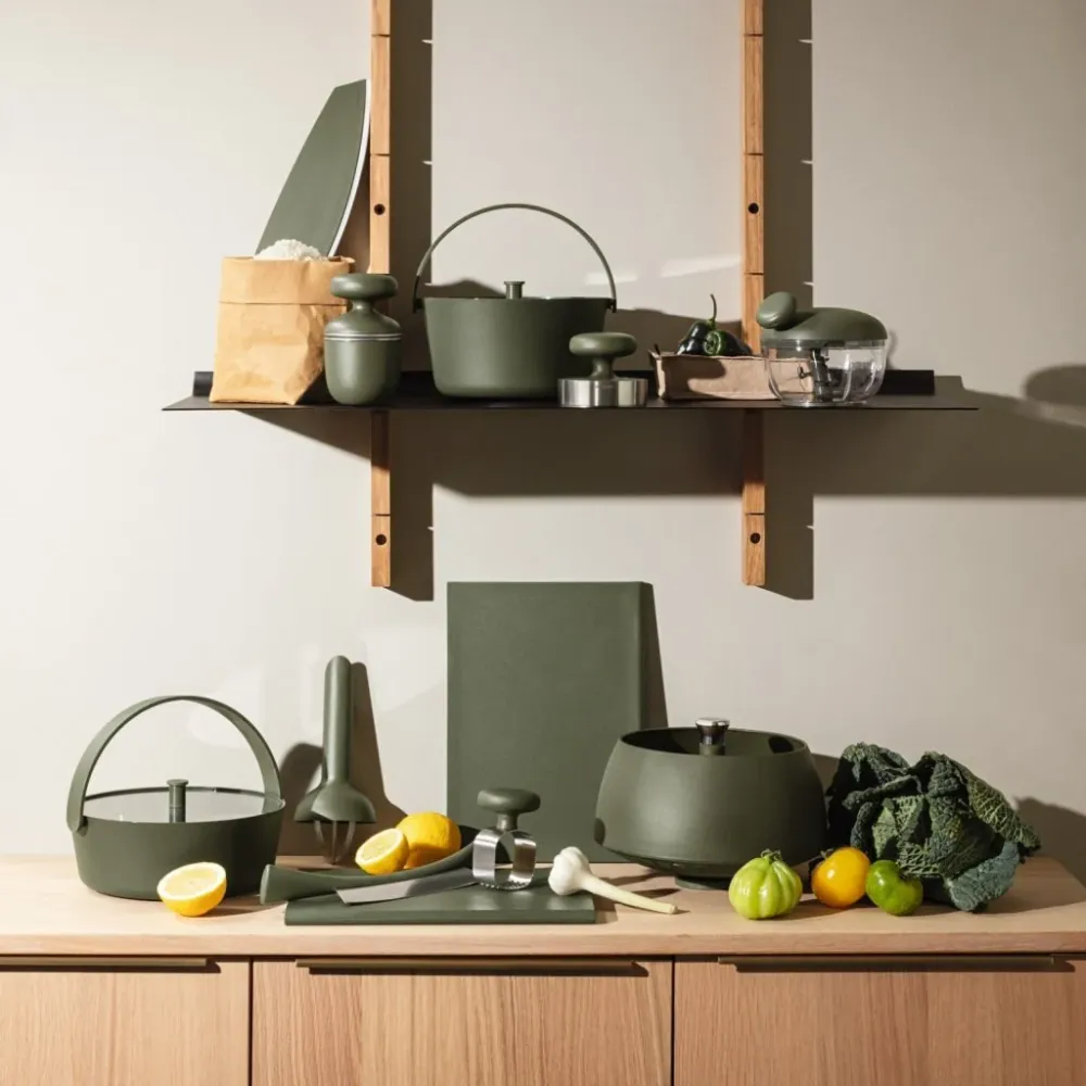 Eva Solo Minihackare FOREST TOOL 500 ml, grön, rostfritt stål/plast