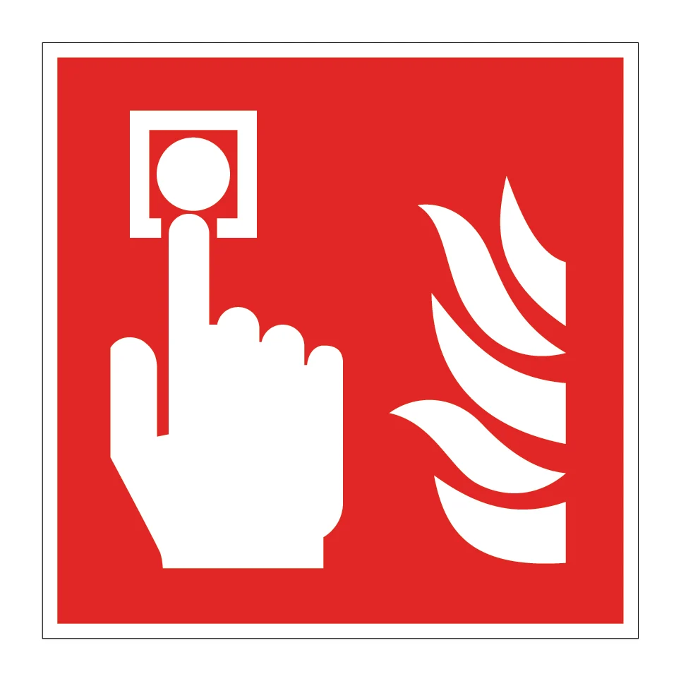 F005 Brandlarmsignal 200mm