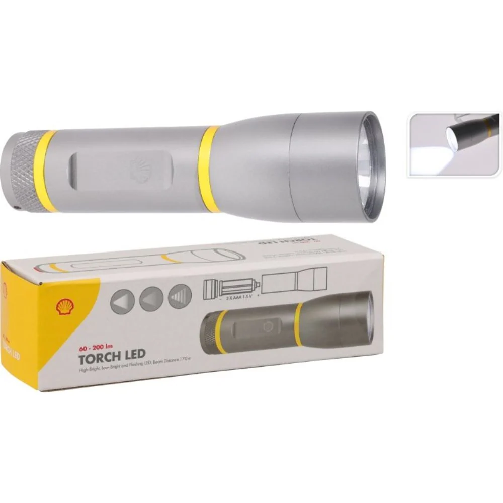 Ficklampa 12,5 cm aluminium
