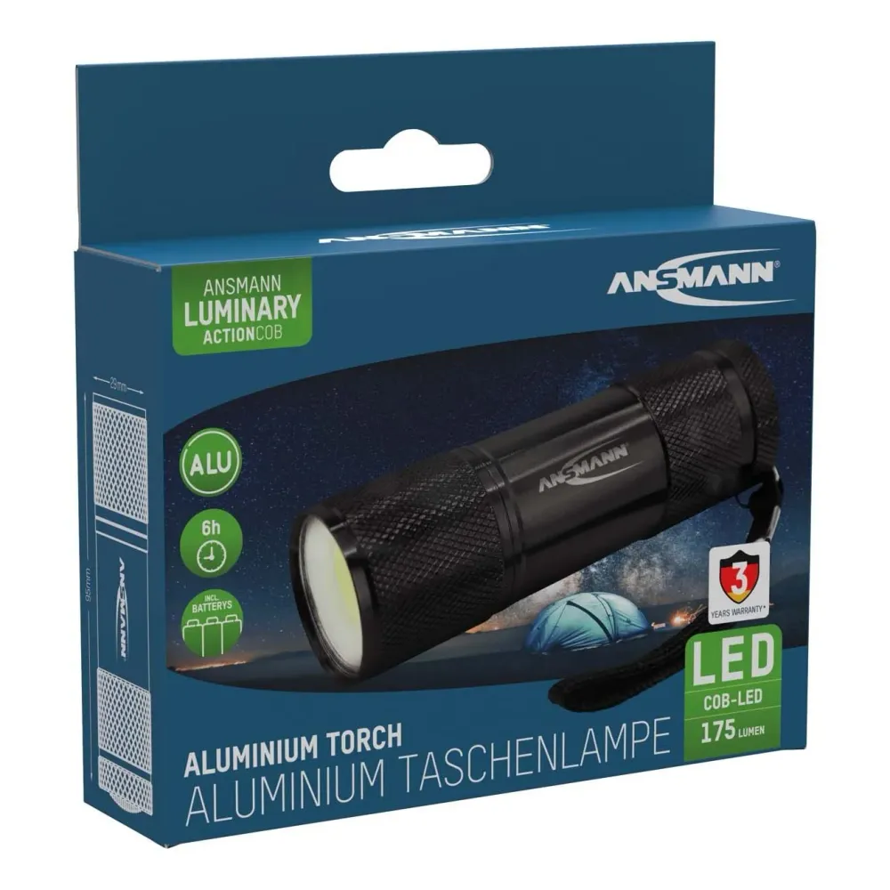 Ficklampa Action COB LED Ansmann DIY Projects