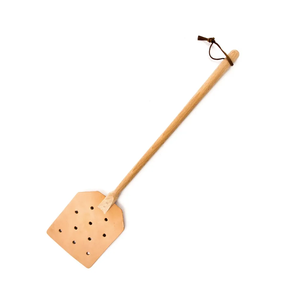 Flugsmällare trä och läder Work Light