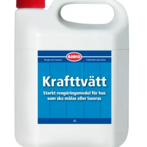 Gjøco Krafttvätt - Tvätt som gör ditt hus redo för målning. 1l