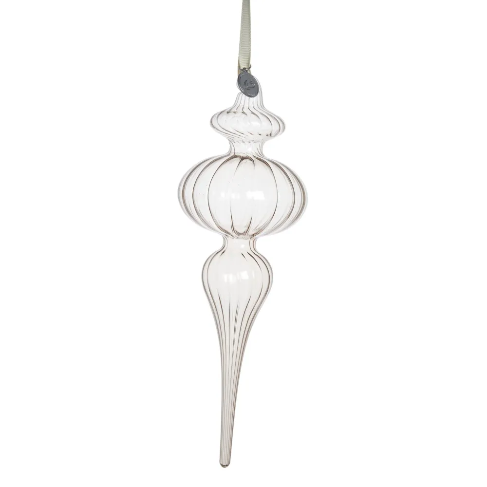 Glosille ornament H21 cm. sand Easy Installation