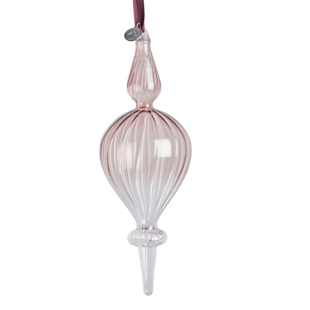 Glossia dekoration 21,5 cm. fuchsia