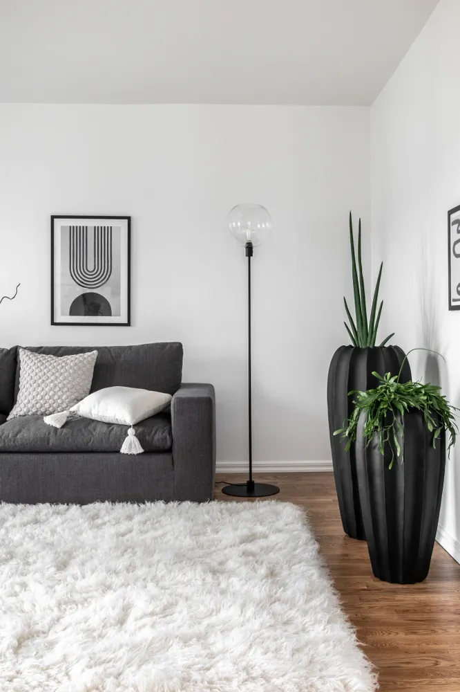 Golvlampa Bowl Tydlig