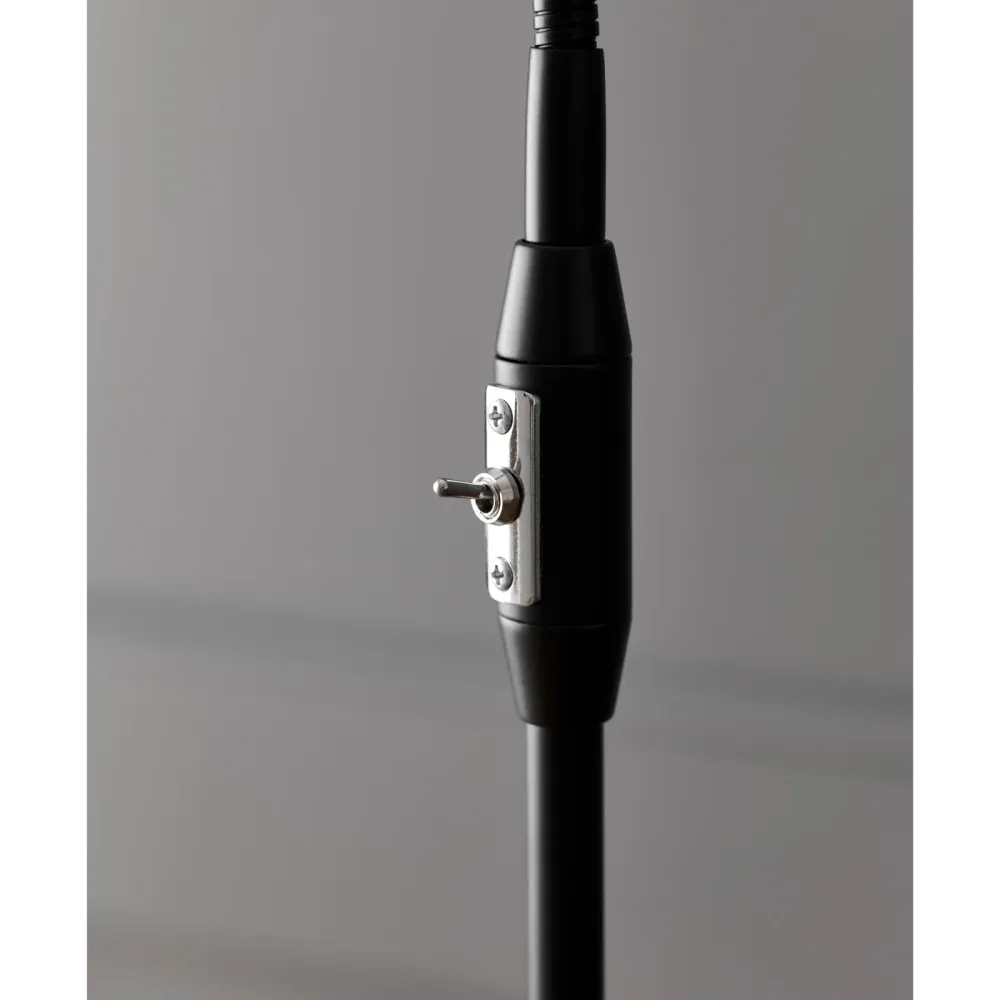 Golvlampa Ledro 124cm mattsvart