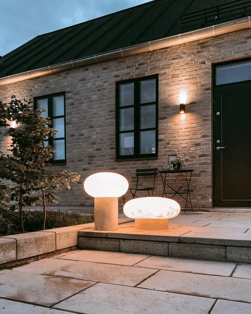 Golvlampa Umfors 40 IP44 Grå