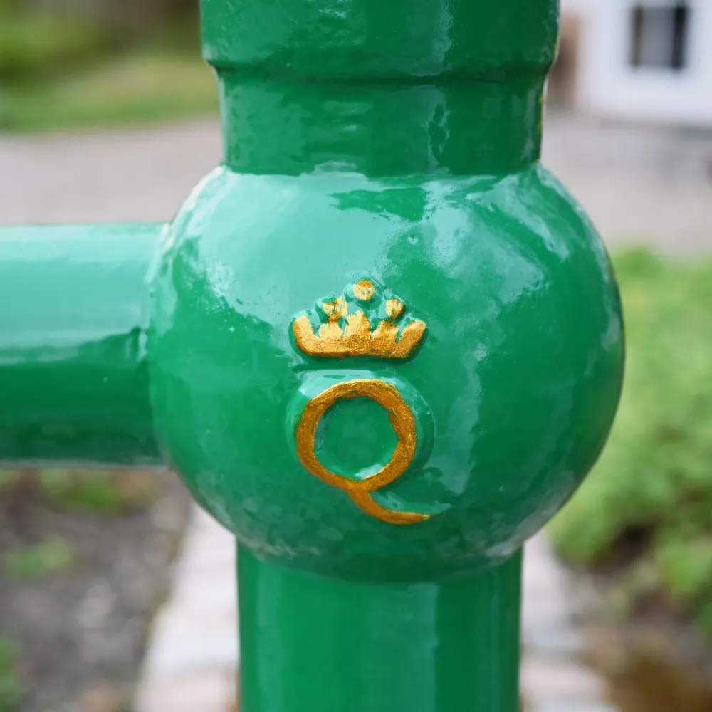 Gårdspump Grön manuell pump Made USA