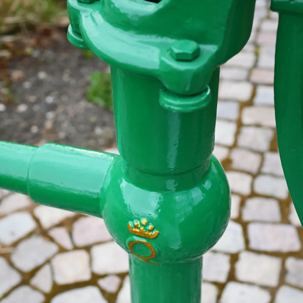 Gårdspump Grön manuell pump Made USA