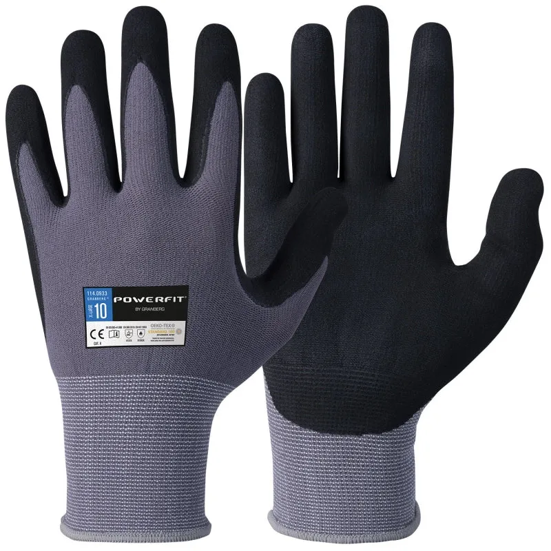 Handske POWERFIT 114.0933 montering Storlek 9