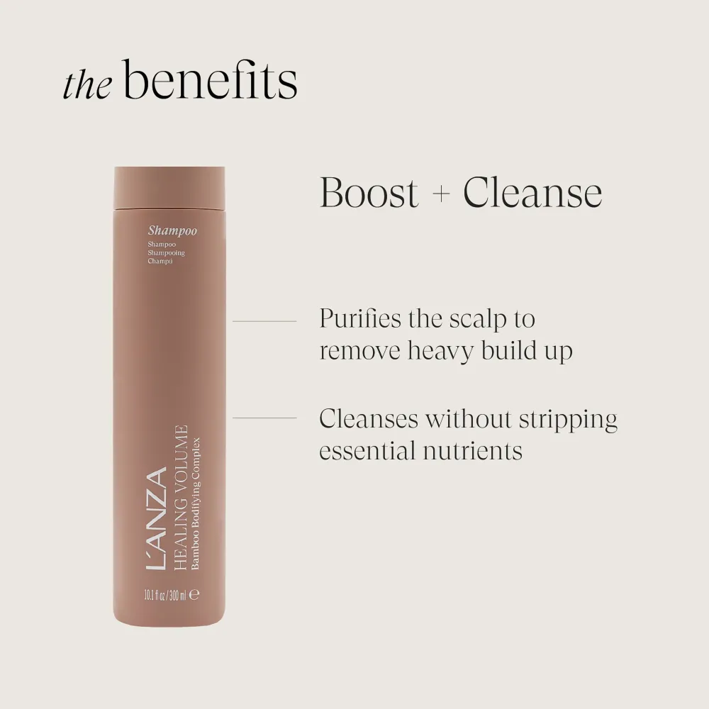 Healing Volume Shampoo Industrial Design
