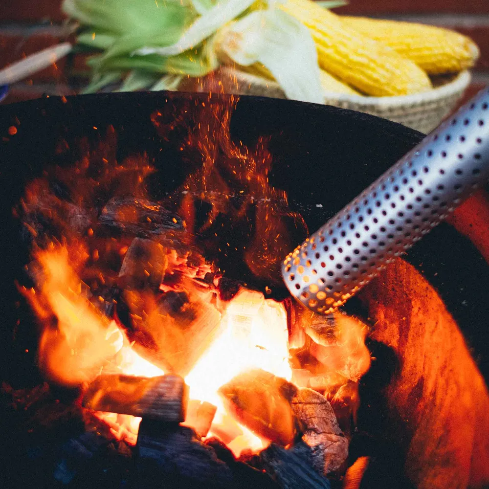 Heavy Duty Looftlighter grill- & braständare