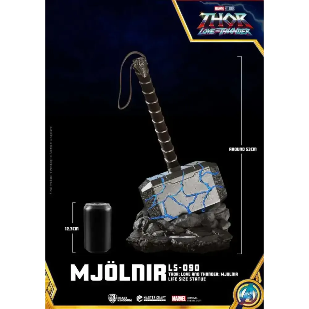 Heavy Duty Thor Love and Thunder Mjolnir 1:1 Replica