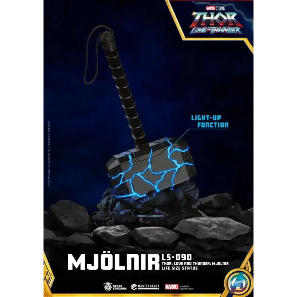 Heavy Duty Thor Love and Thunder Mjolnir 1:1 Replica
