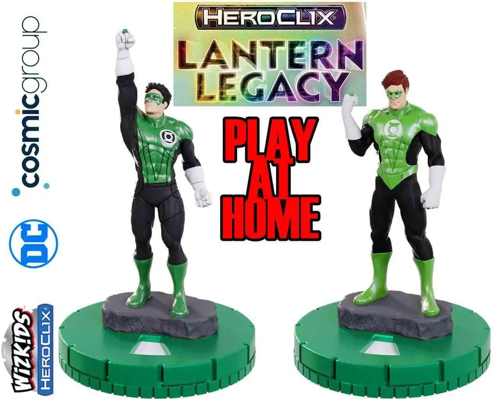 DC HeroClix - Lantern Legacy Play at Home Kit Quick-Release