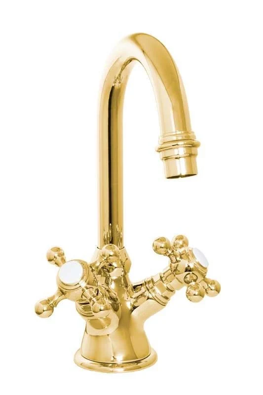 Horus mini tvättställsblandare golden metal