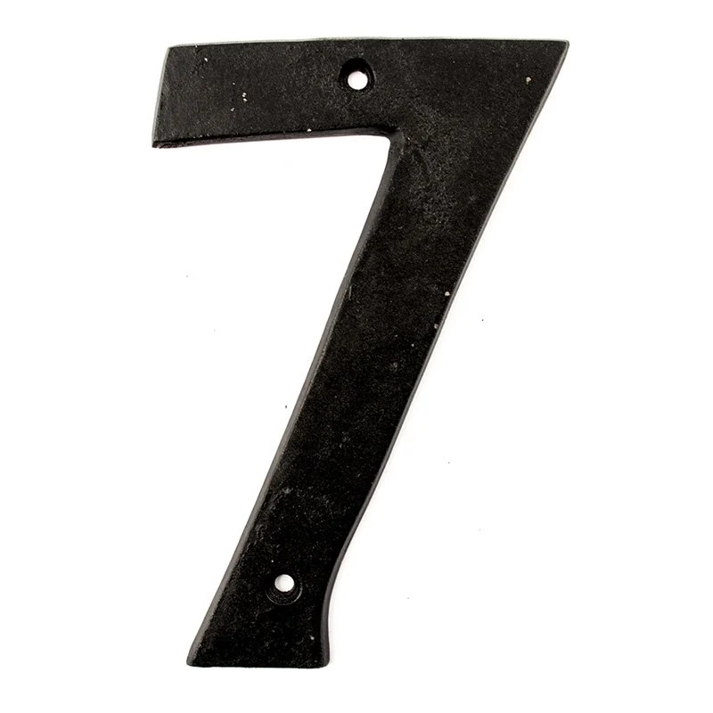 Husnummer gjutjärn 7 | Lifetime Warranty