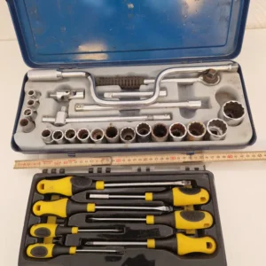 Hylsnyckelsats & skruvmejselsats Compatible DeWALT Batteries