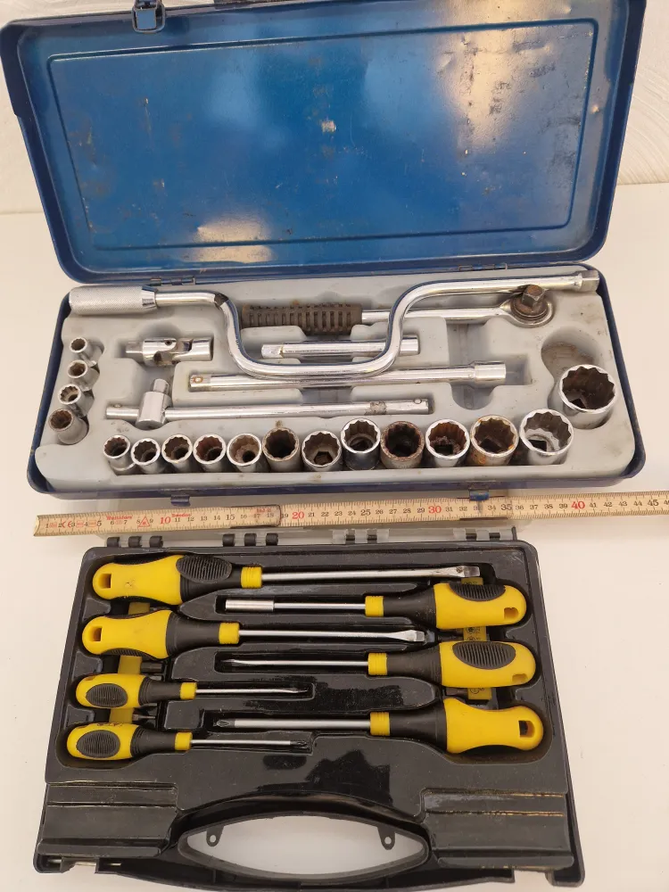 Hylsnyckelsats & skruvmejselsats Compatible DeWALT Batteries