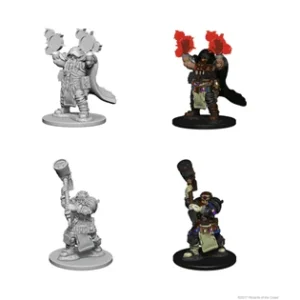 Impact Ready D&D Nolzur’s Marvelous Miniatures: Dwarf Male Cleric