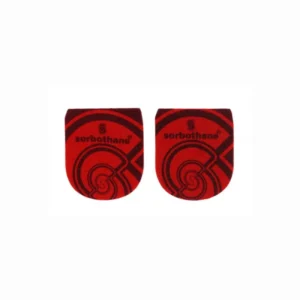 Impact Ready Sorbothane Heel Pads Röd