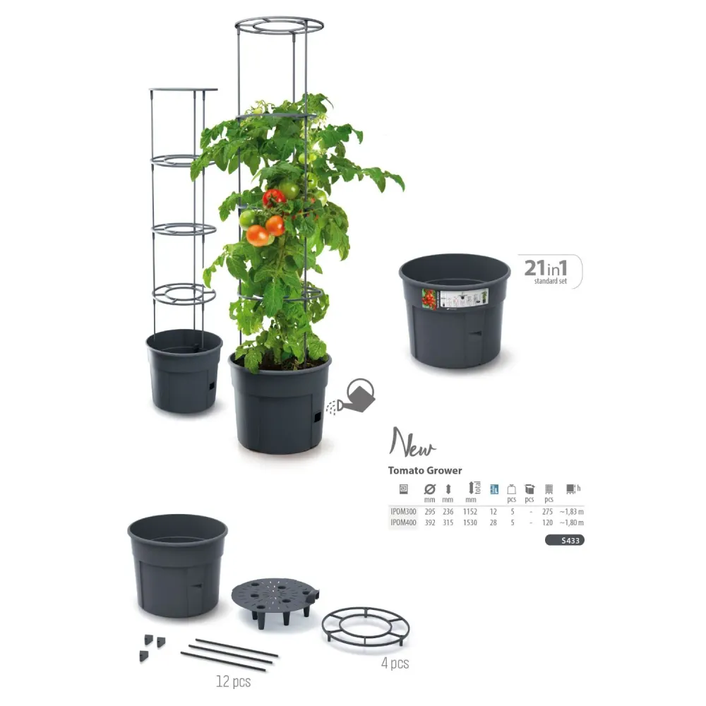 Industristyrka Tomatodlare IPOM400 tomatkruka