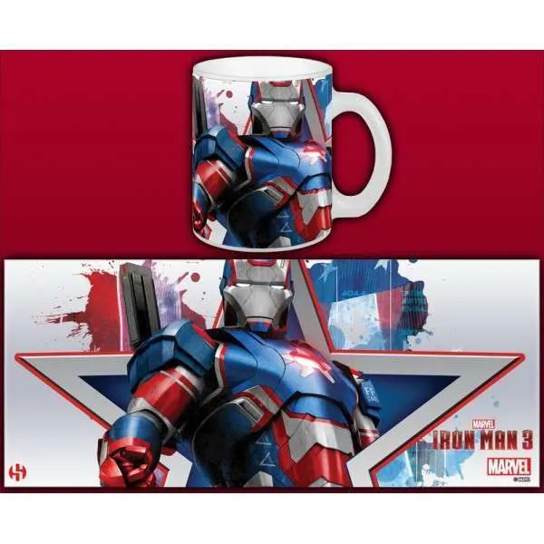 Iron Man 3 Iron Patriot Mug 3-Year Service Plan