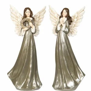Juldekoration Inomhus Ängel double-set Mix 26 cm