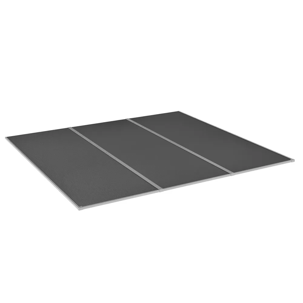 Kanalplasttak Aluwhite Taksats 16 mm