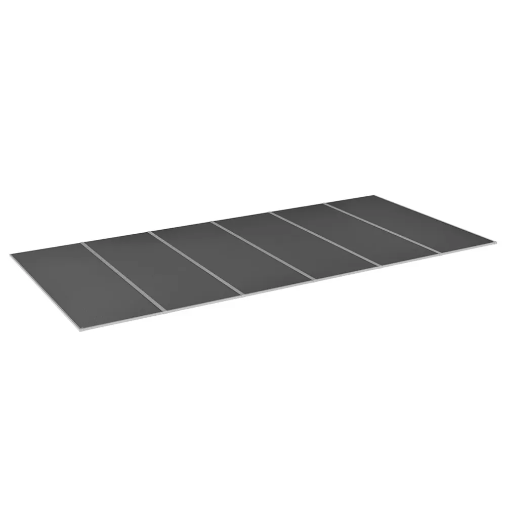 Kanalplasttak Aluwhite Taksats 16 mm