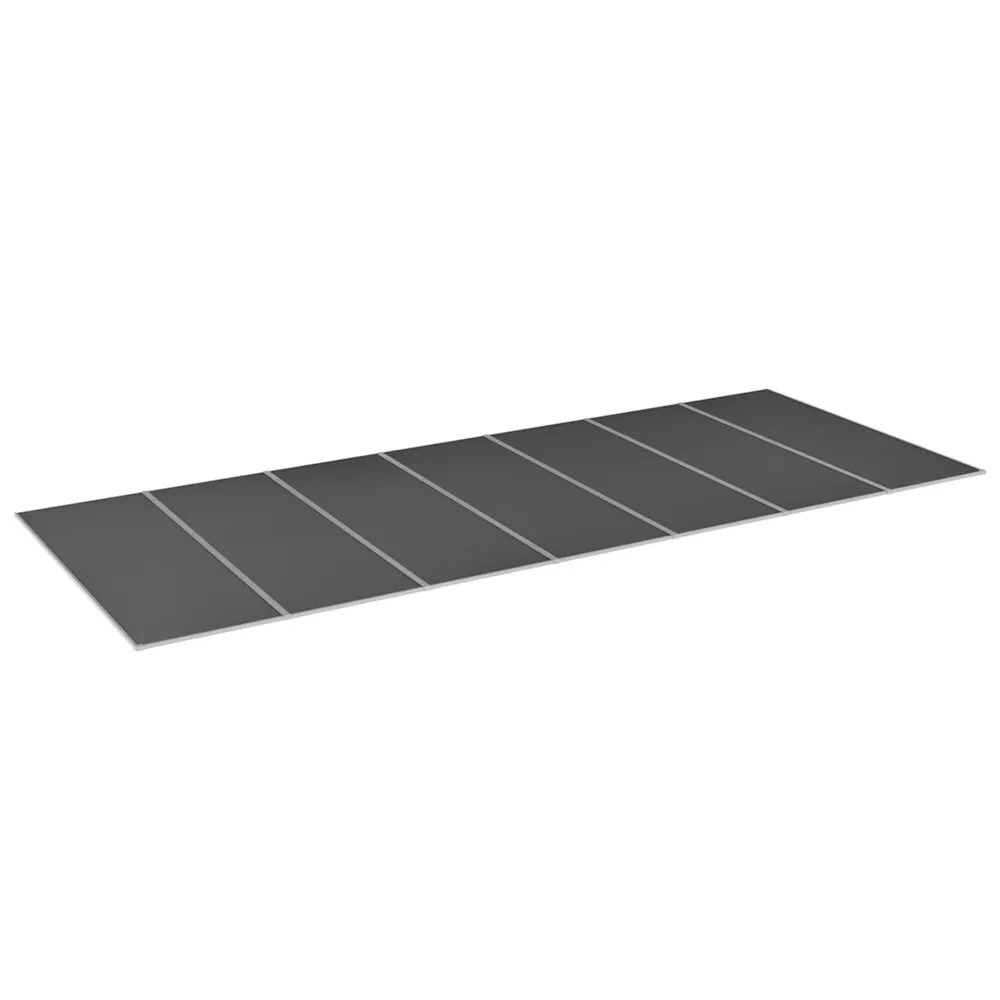 Kanalplasttak Aluwhite Taksats 16 mm