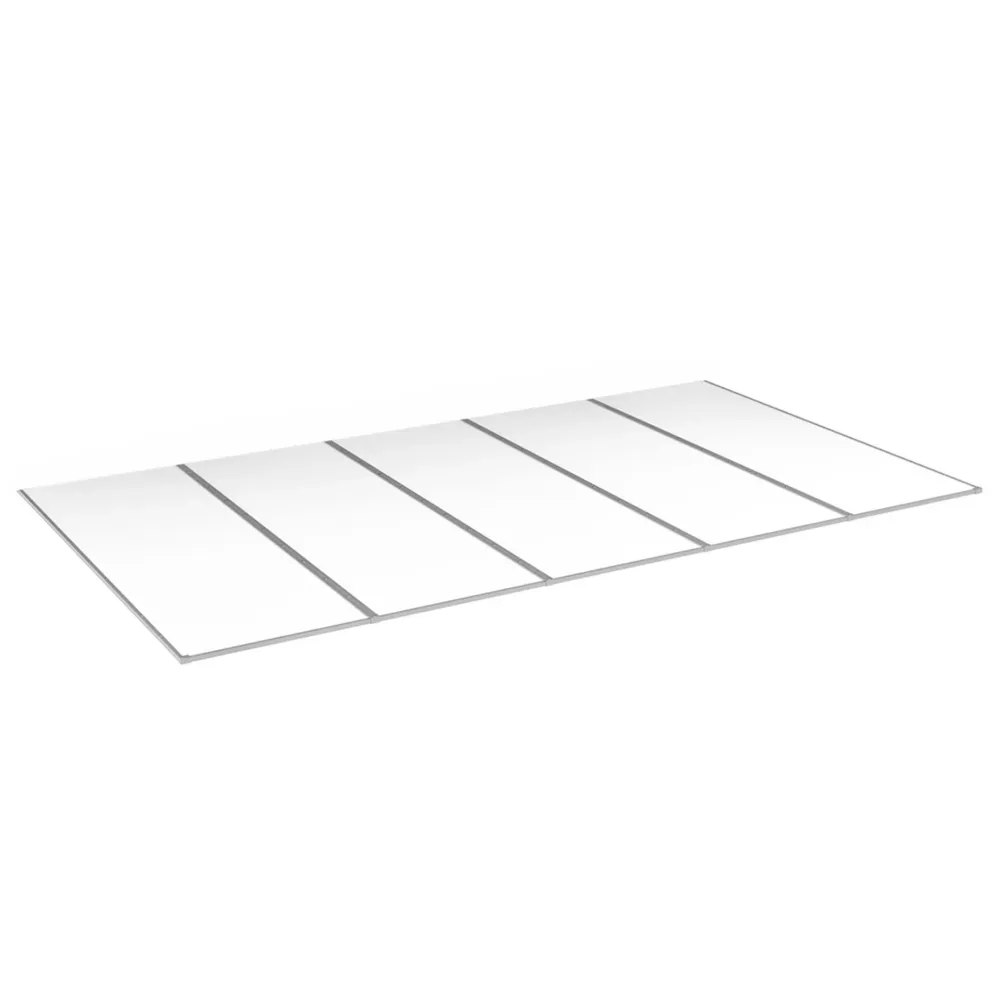 Kanalplasttak Aluwhite Taksats 16 mm
