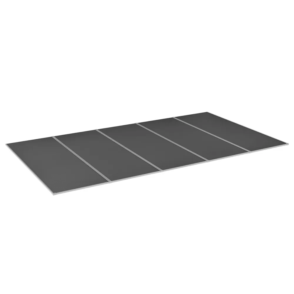 Kanalplasttak Aluwhite Taksats 16 mm