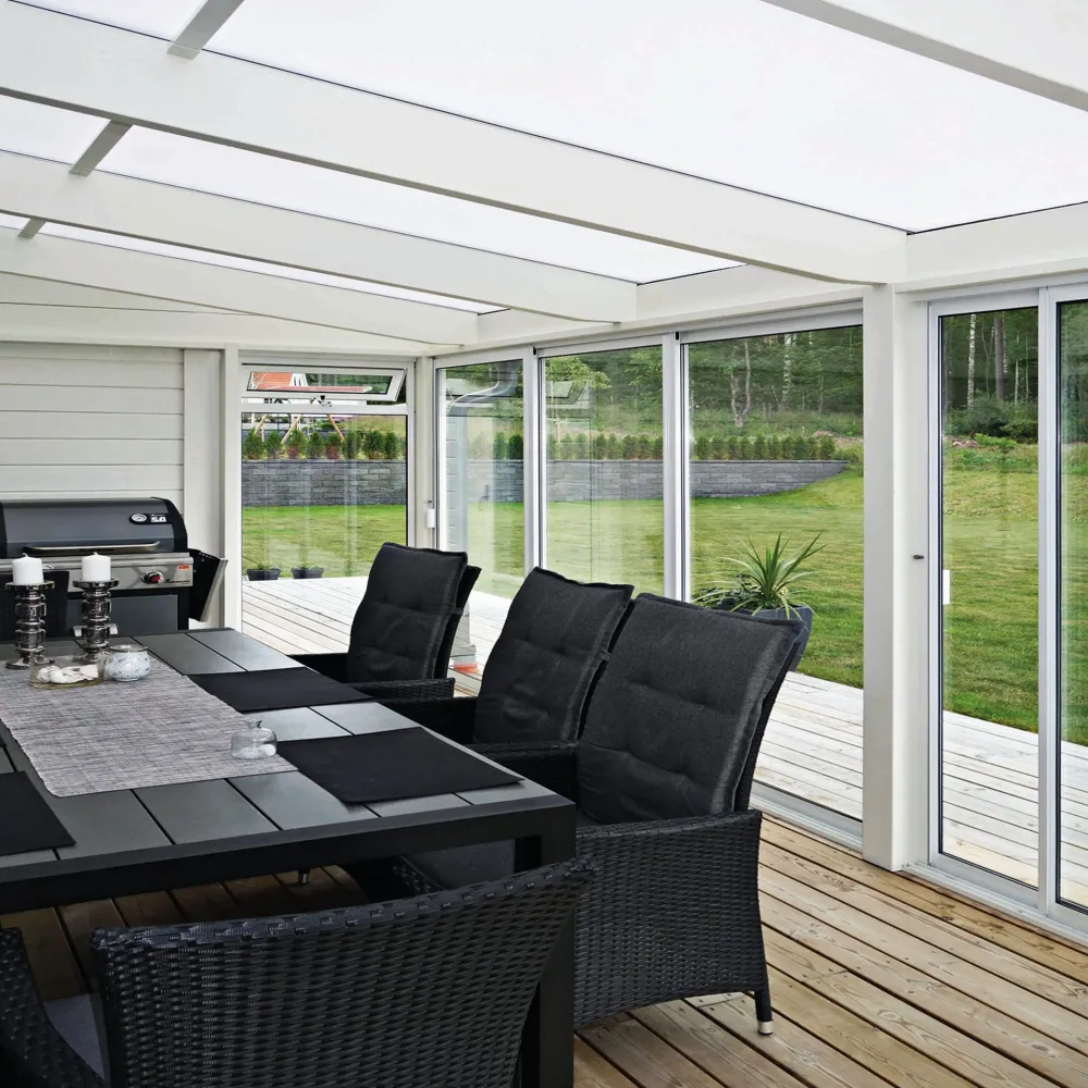 Kanalplasttak Aluwhite Taksats 16 mm